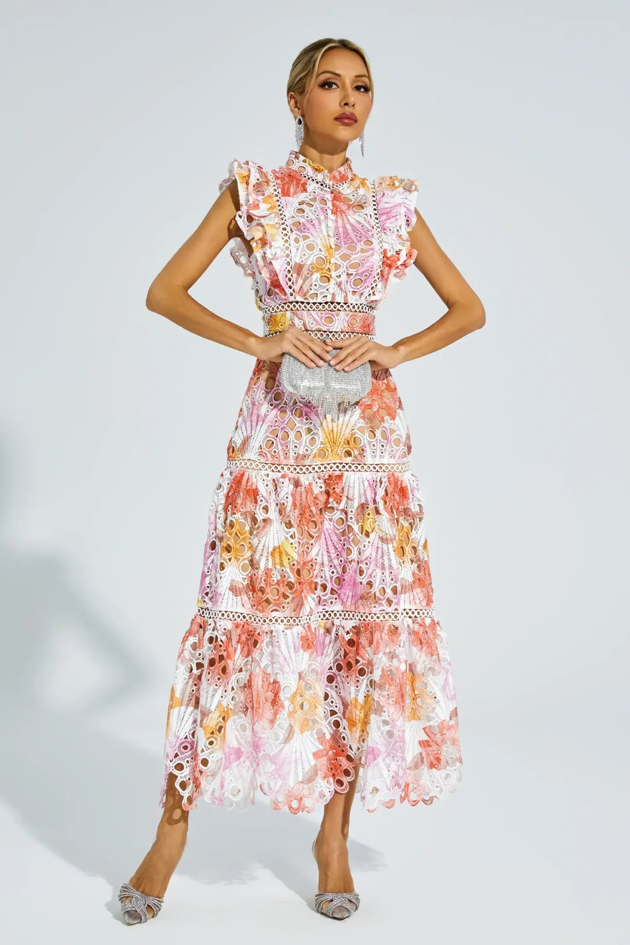 Camille Sleeveless Midi Dress