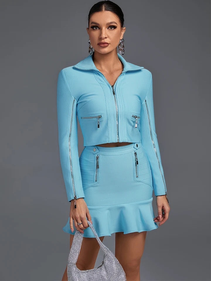Deep blue set