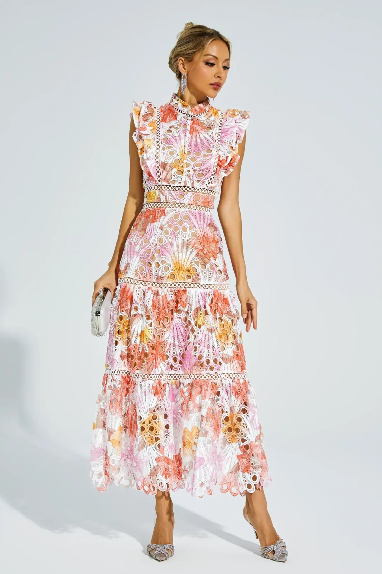 Camille Sleeveless Midi Dress