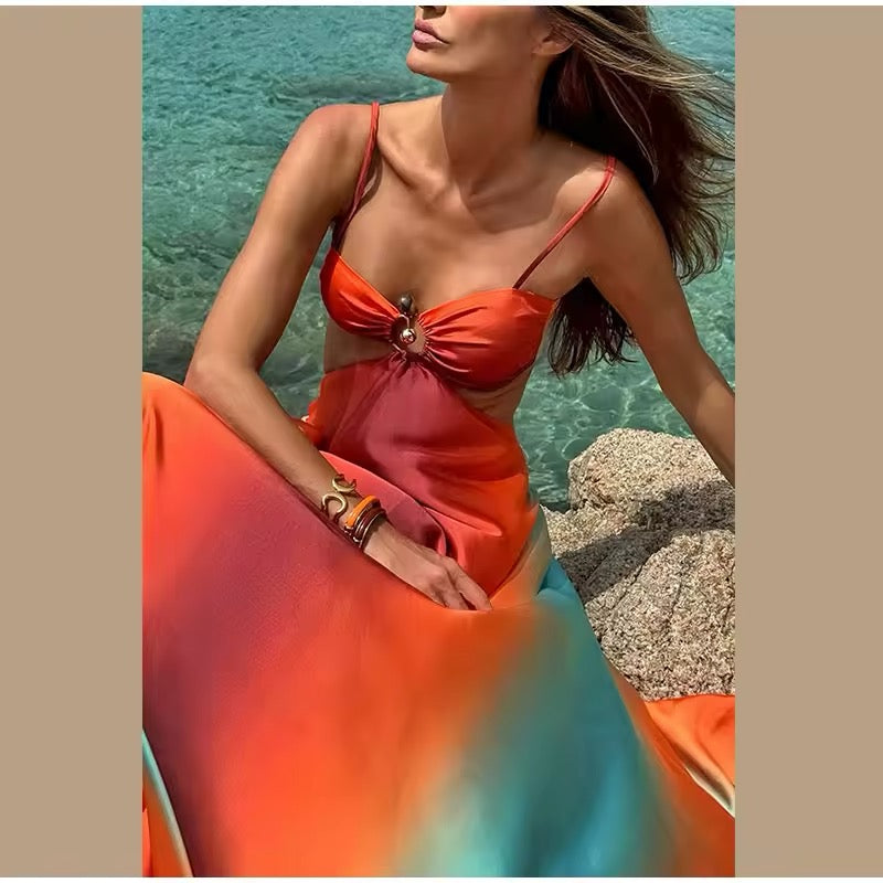 Summer Sunsets Maxi Dress