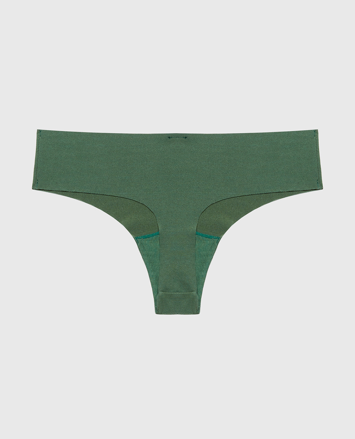 No Show Thong in Jungle Green