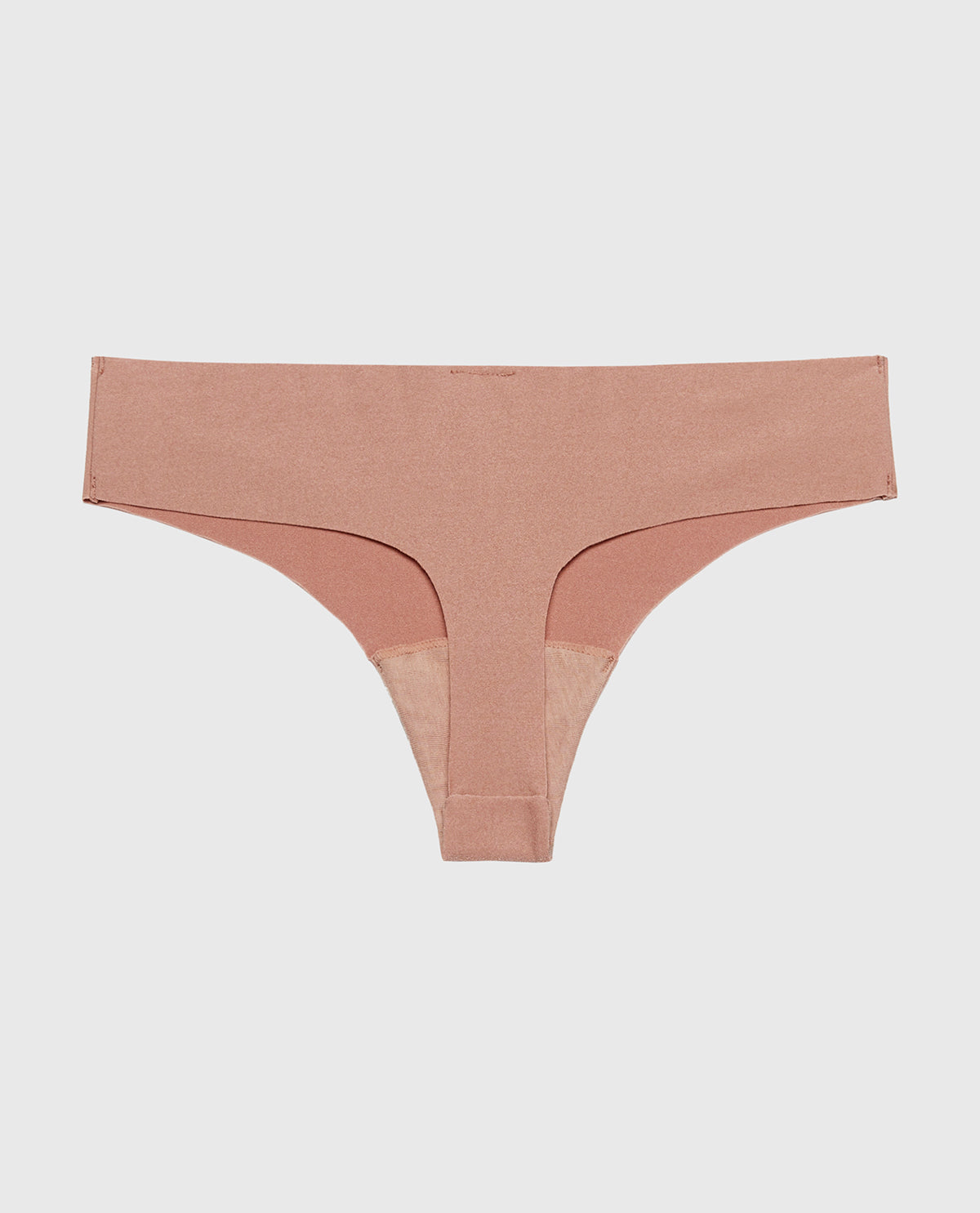 No Show Thong in Deer