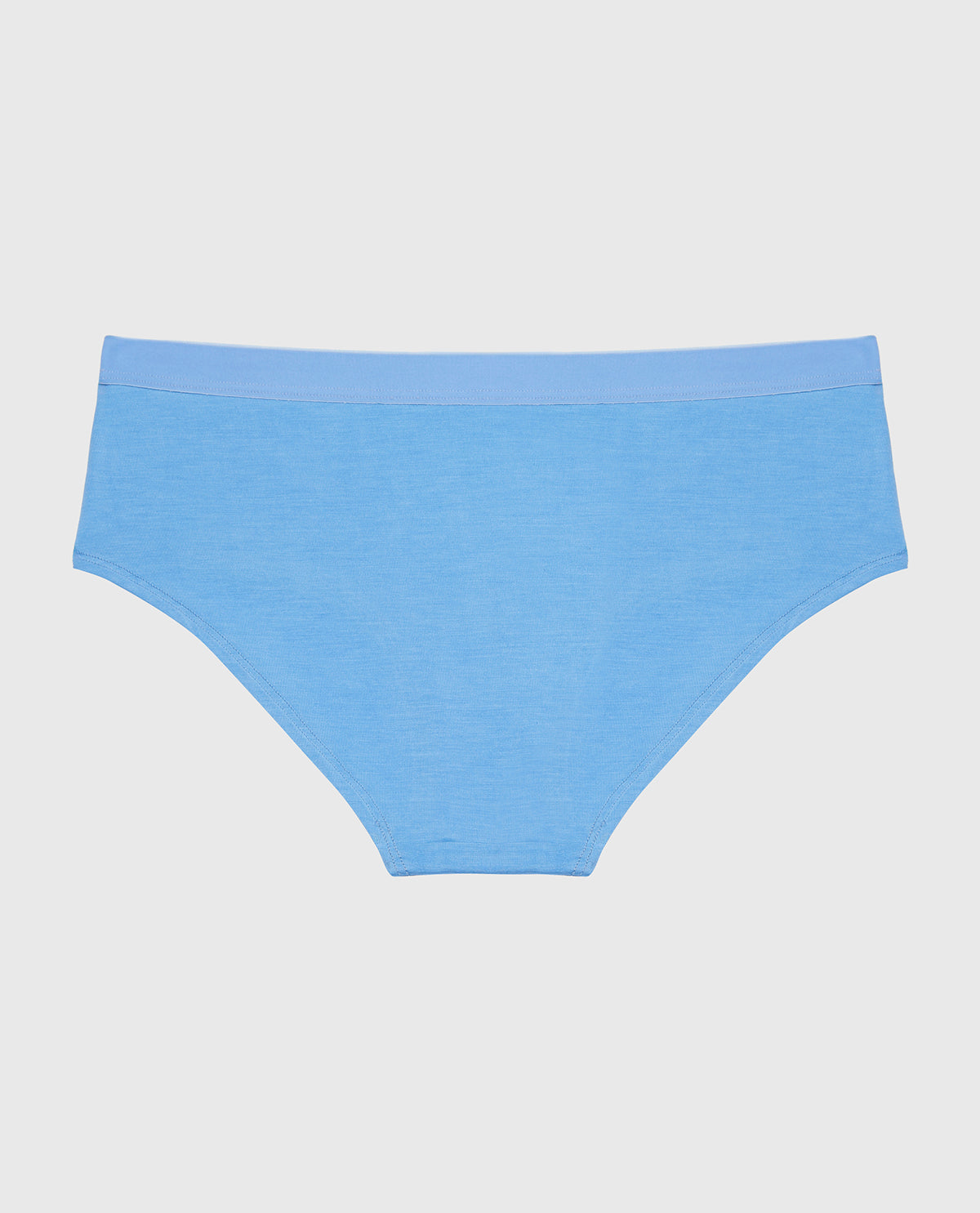 Hipster Panty With Vanishing Trim in Azure Blue