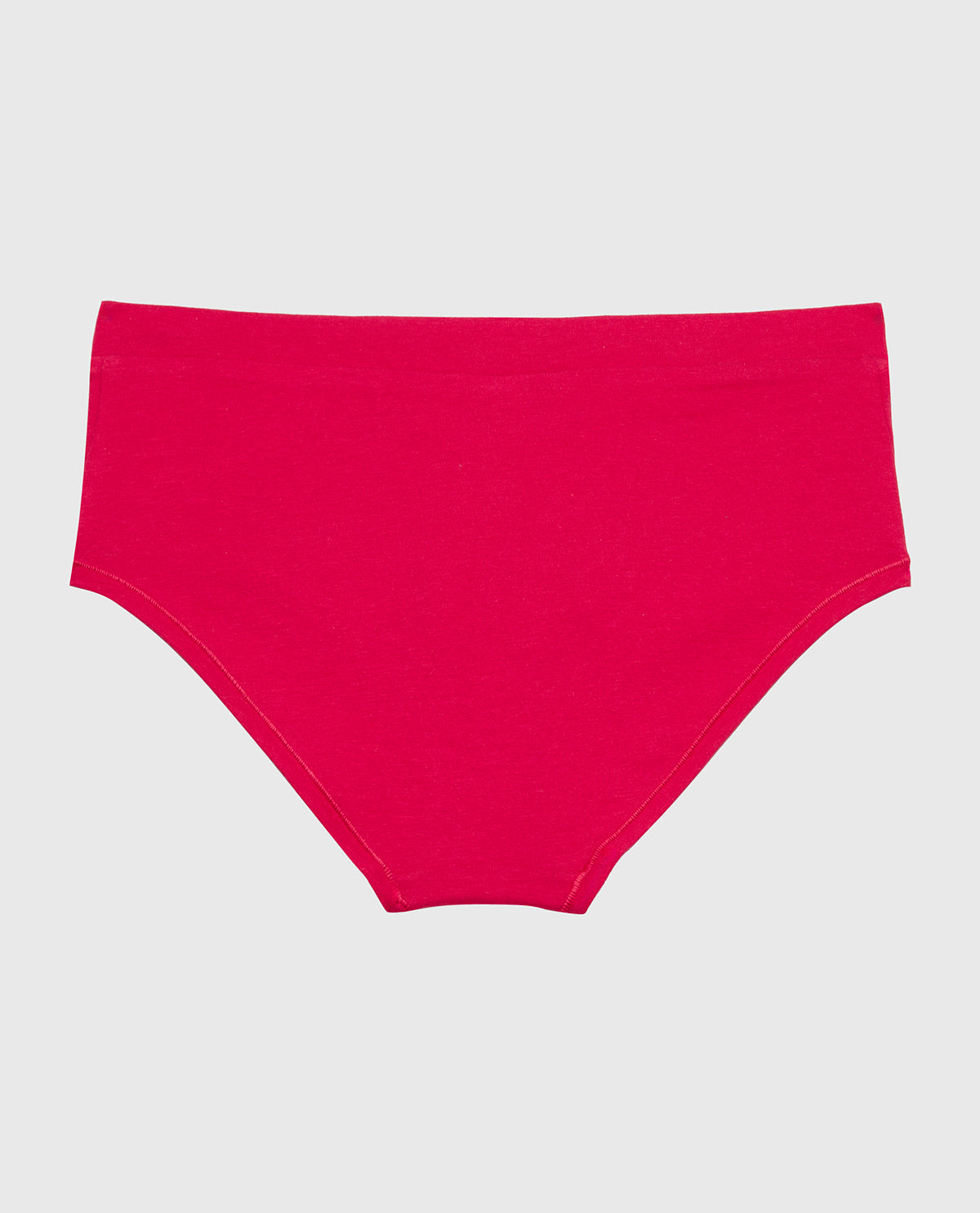 Hipster Wide Waist Cotton Panty in Passion Red