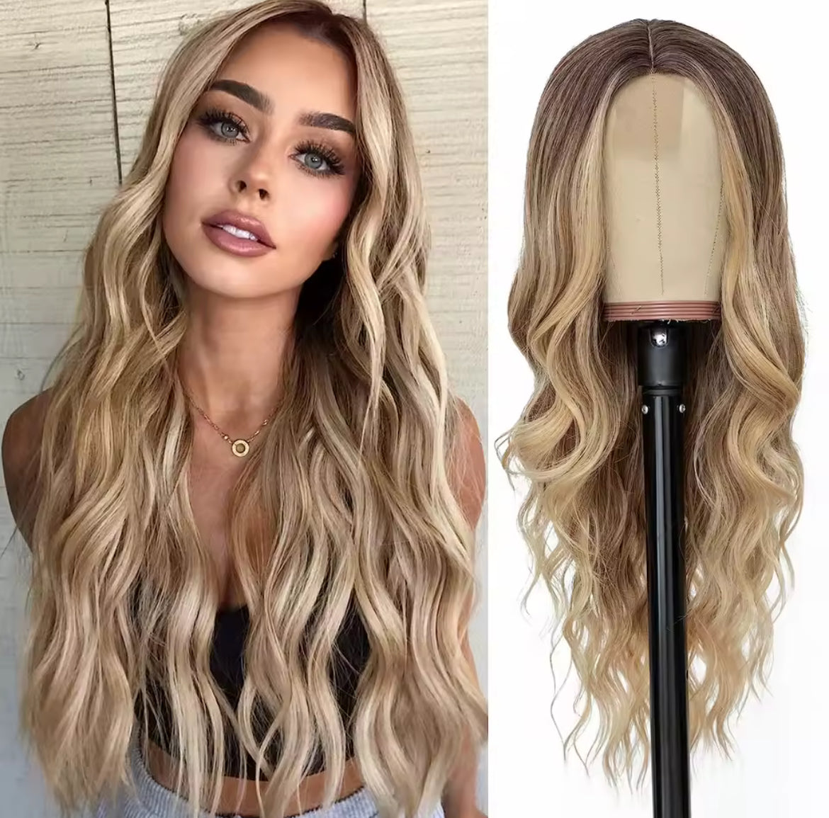 Ashy Blonde Hair Wig