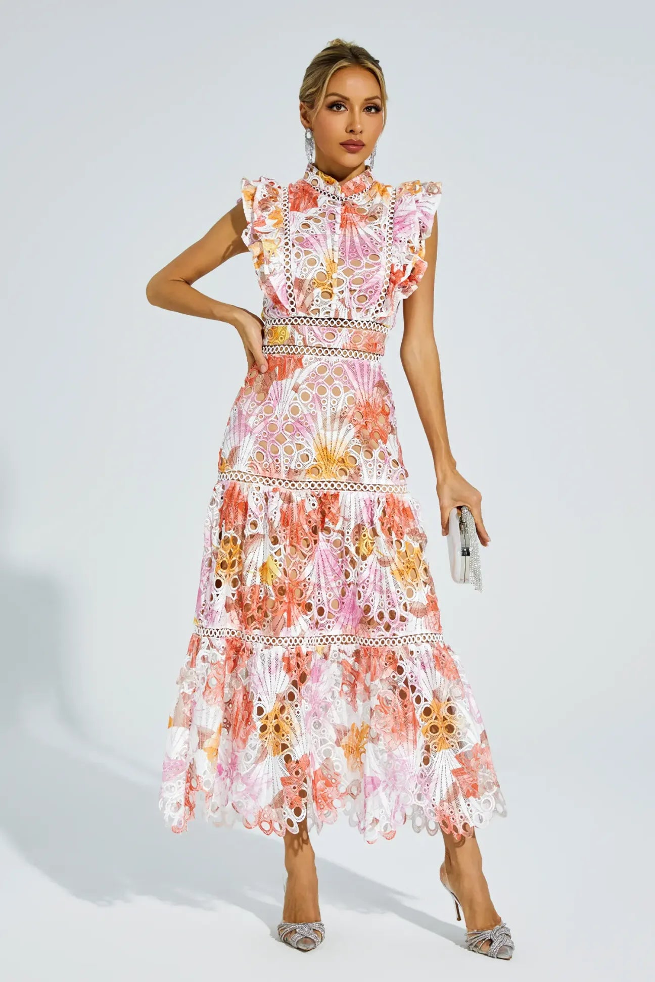 Camille Sleeveless Midi Dress