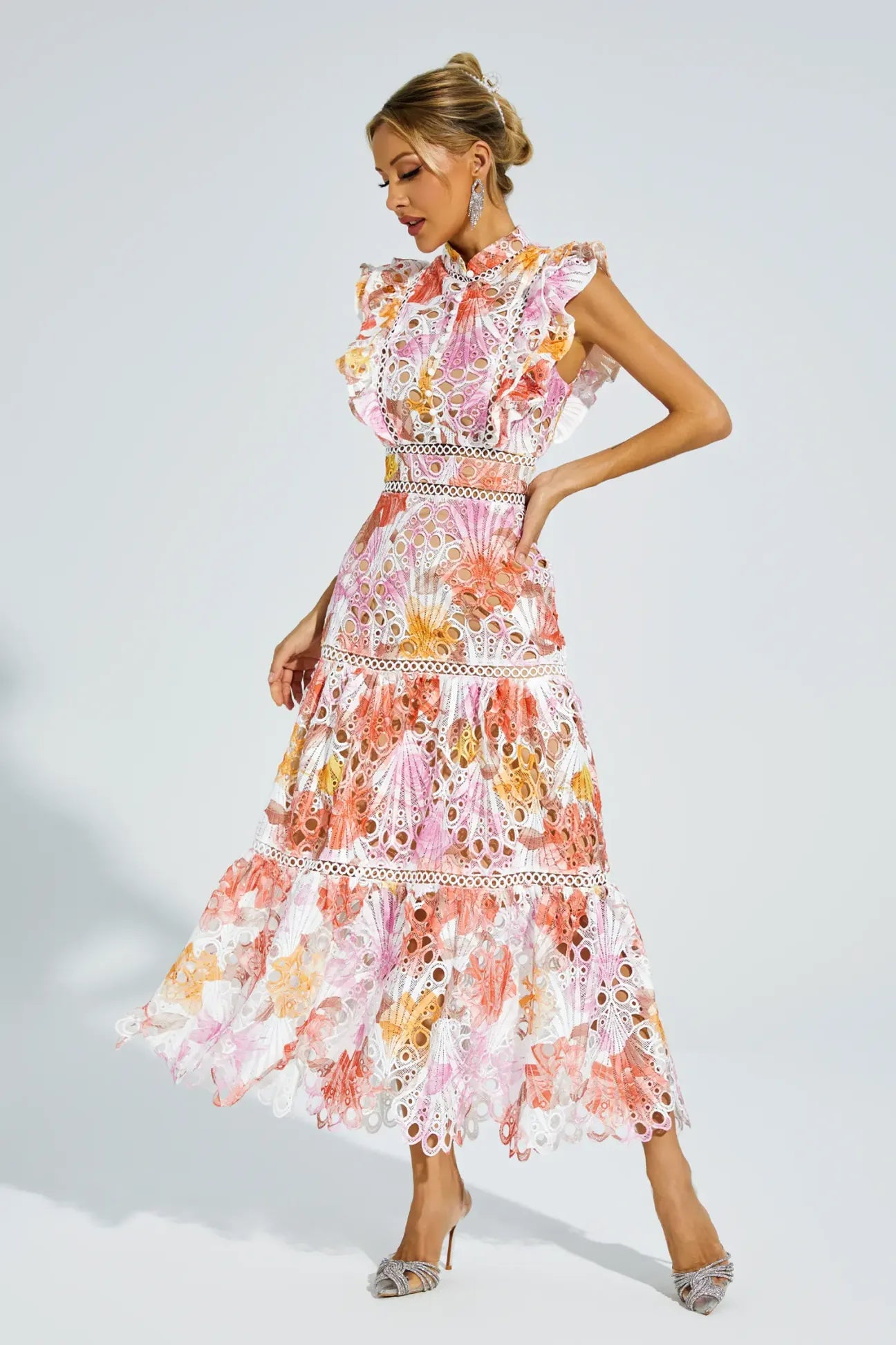 Camille Sleeveless Midi Dress