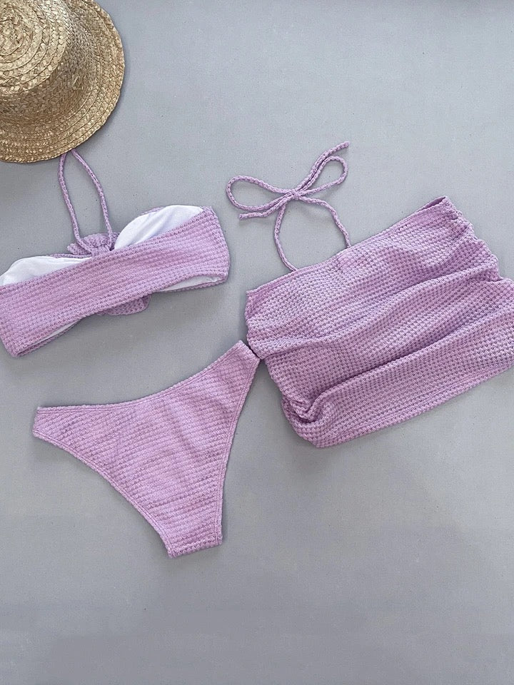 Bikini amoureux de la lavande