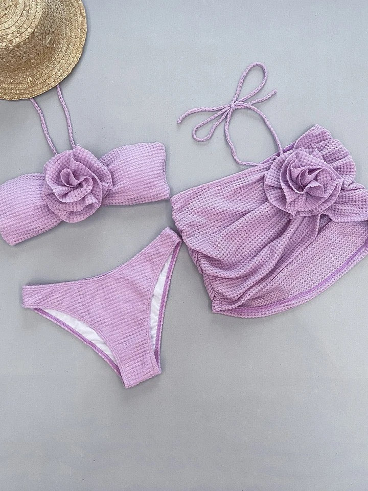 Bikini amoureux de la lavande