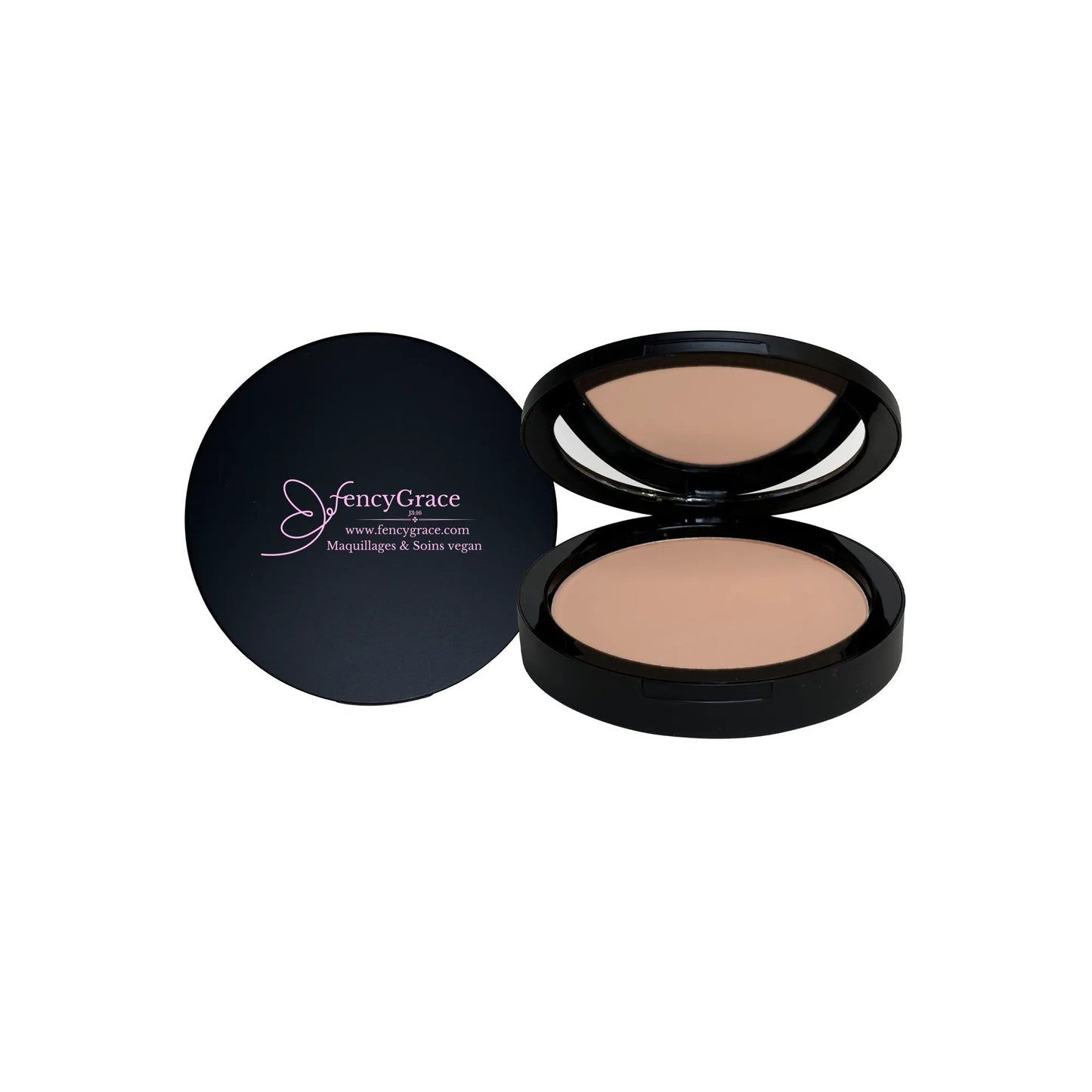 Poudre Compacte FencyGrace 100% Végane  - madeleine 140
