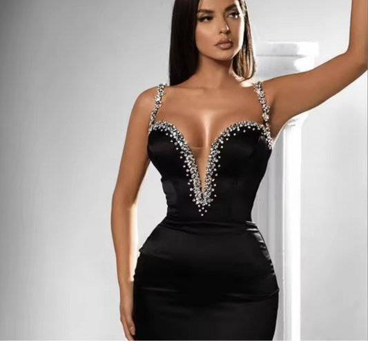 Black Party Mini Dress