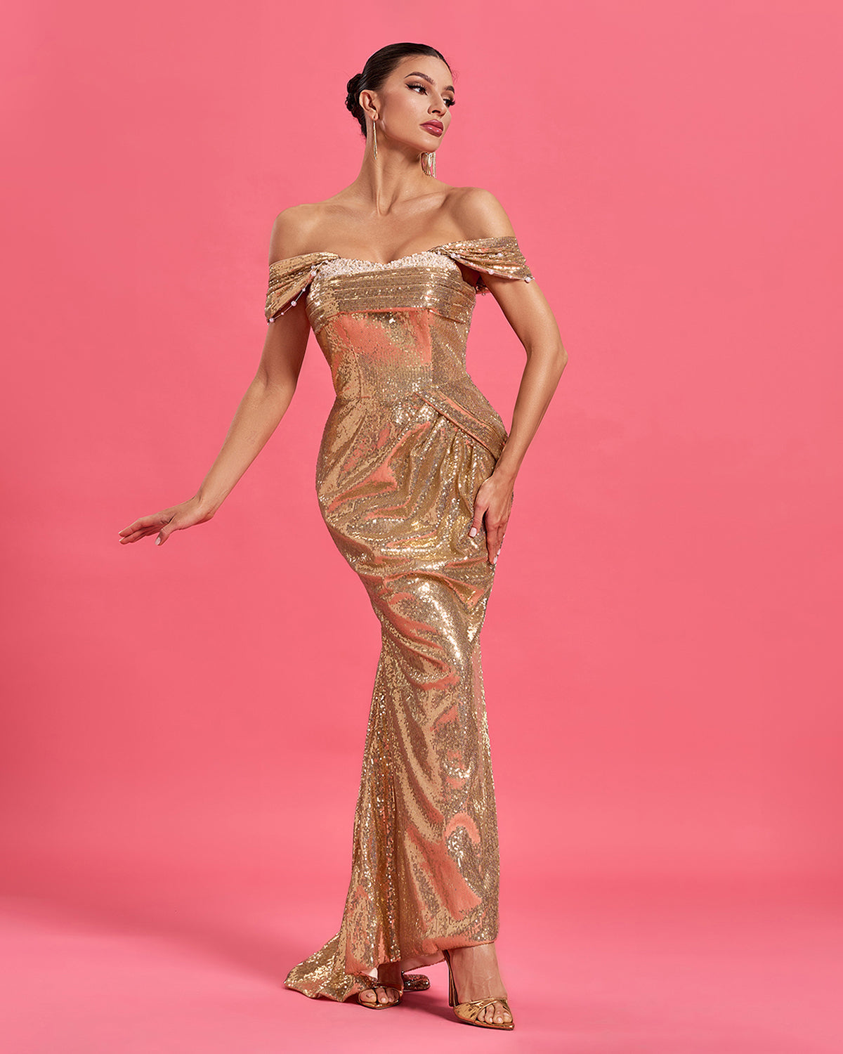 Golden Nights Gown