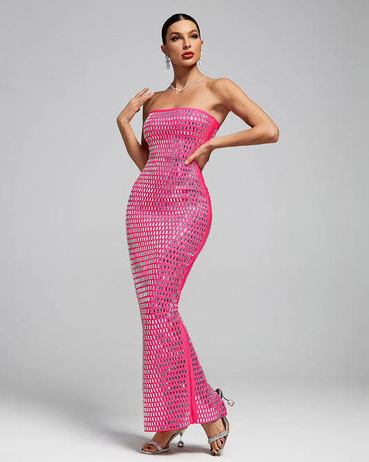 Pink Fairy Maxi Dress