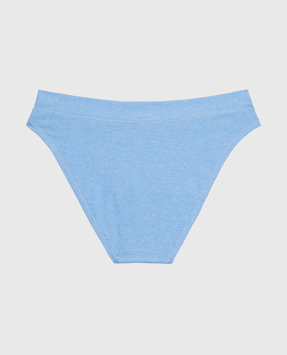 Smooth Comfort Mid-Rise Thong Panty in Azure Blue
