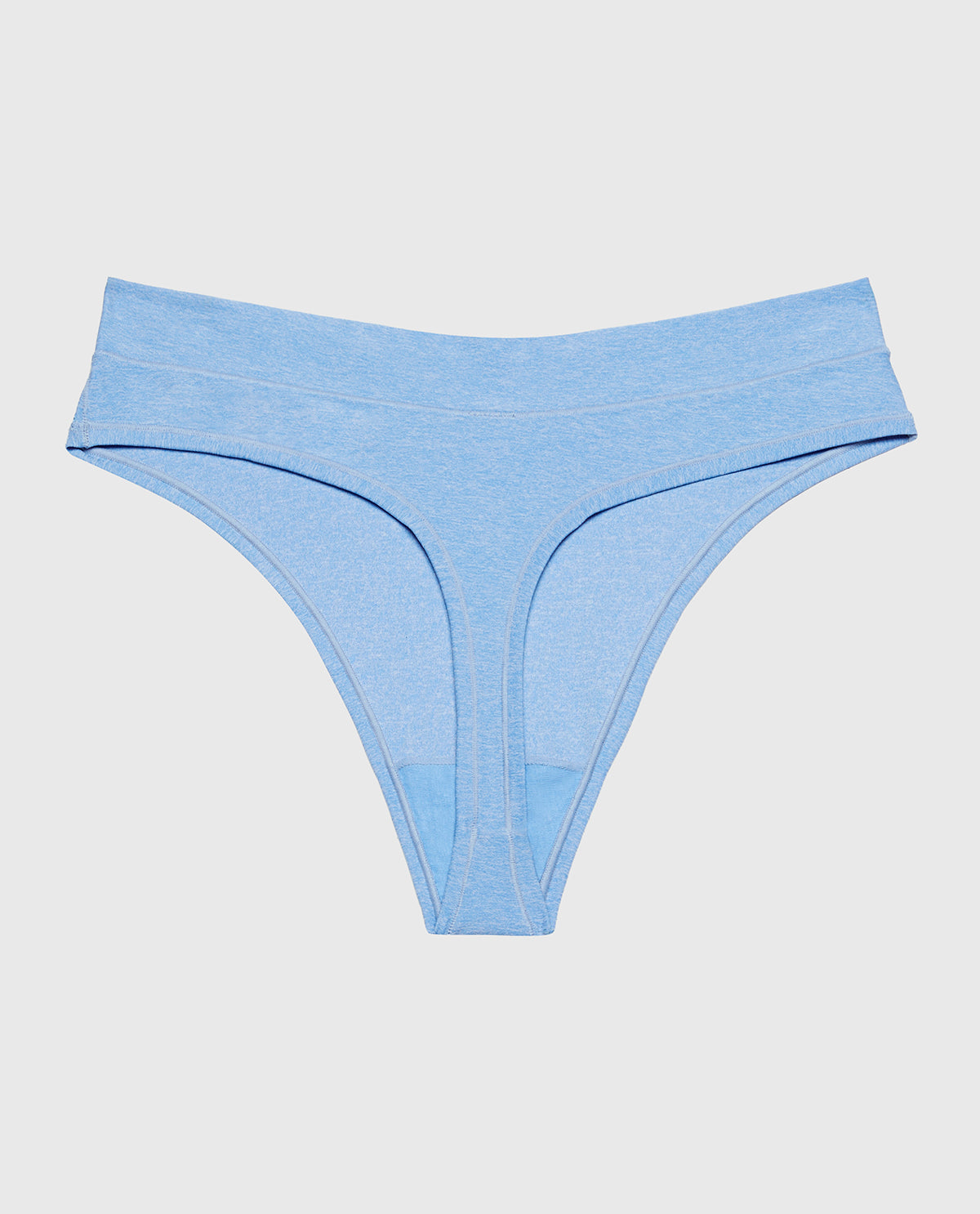 Smooth Comfort High Leg Bikini Panty in Azure Blue