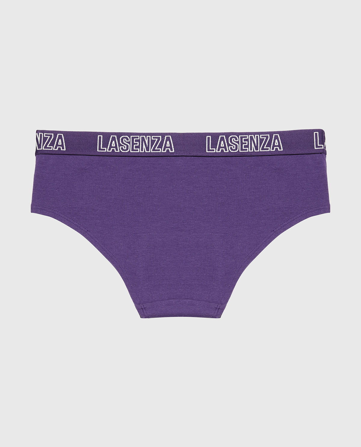 Hipster Panty With Logo in Mulberry Purple