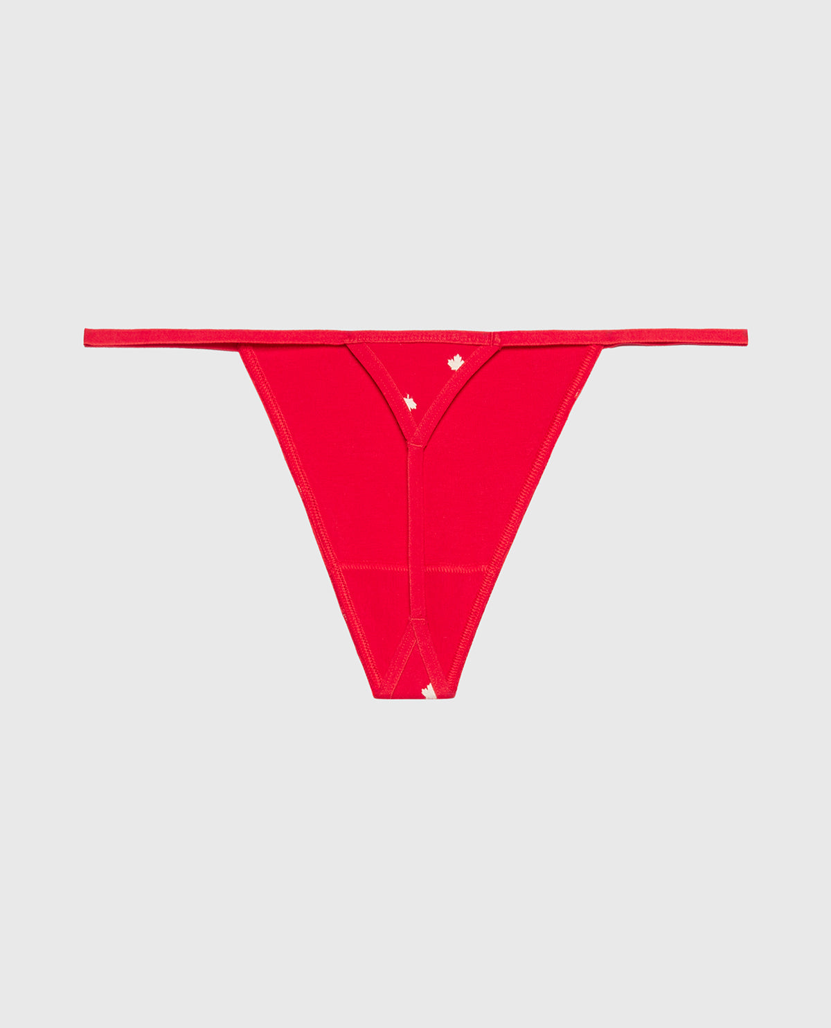 Cotton G-String Panty in Oh Canada Dot