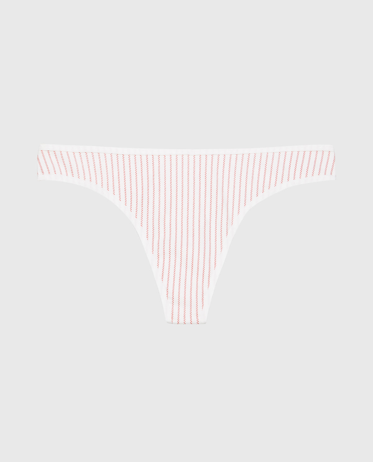 Cotton Thong Panty in Canada Stripe