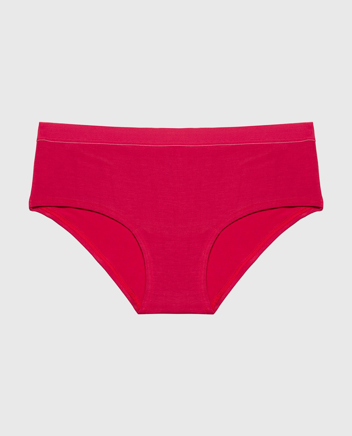 Hipster Panty With Vanishing Trim in Passion Red