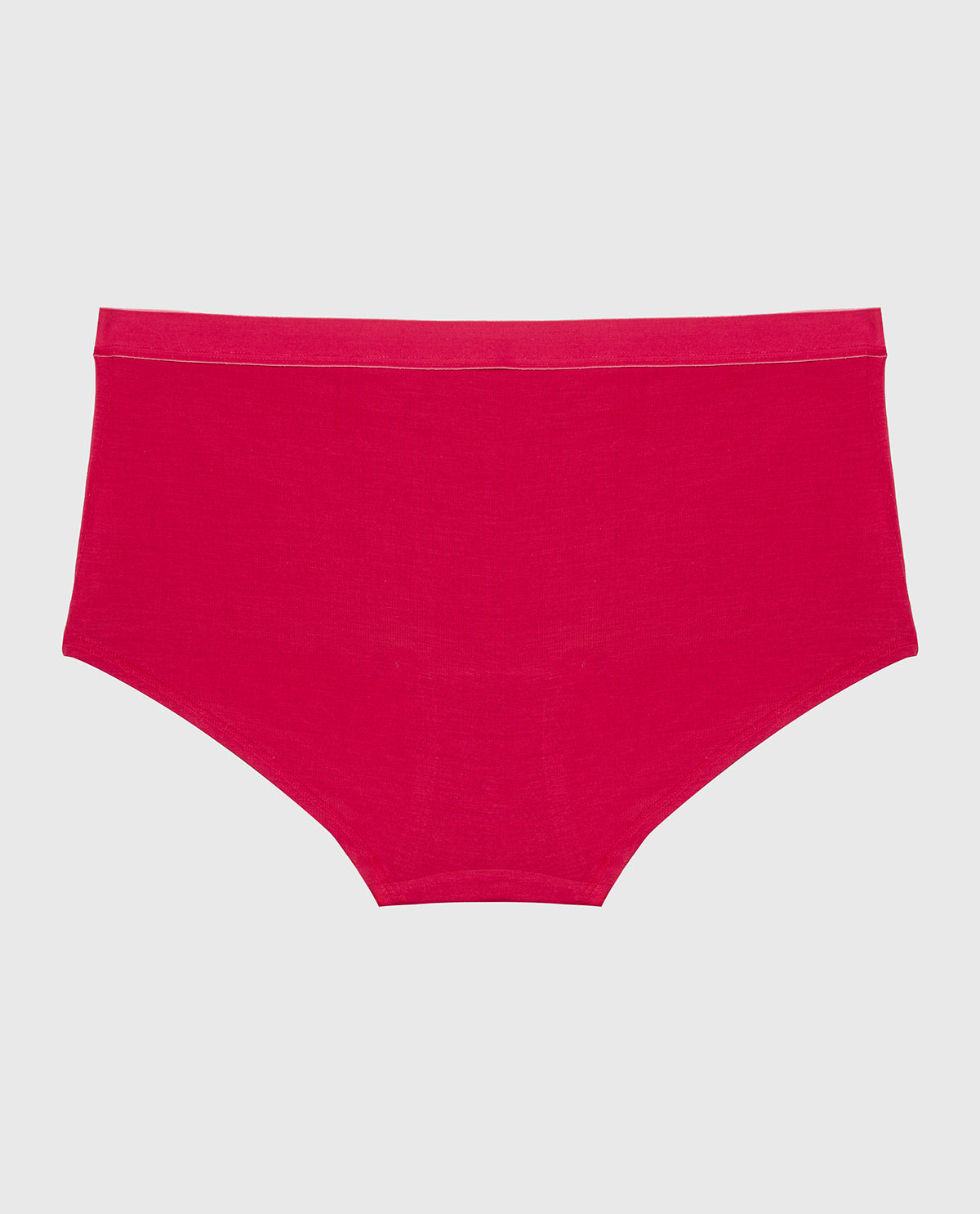 Boyshort Panty With Vanishing Trim in Passion Red