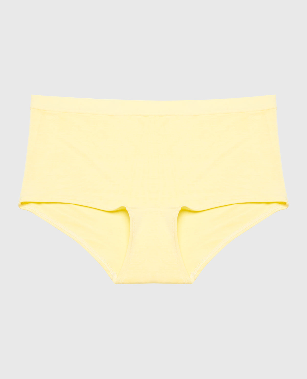 Boyshort Panty With Vanishing Trim in Pale Banana