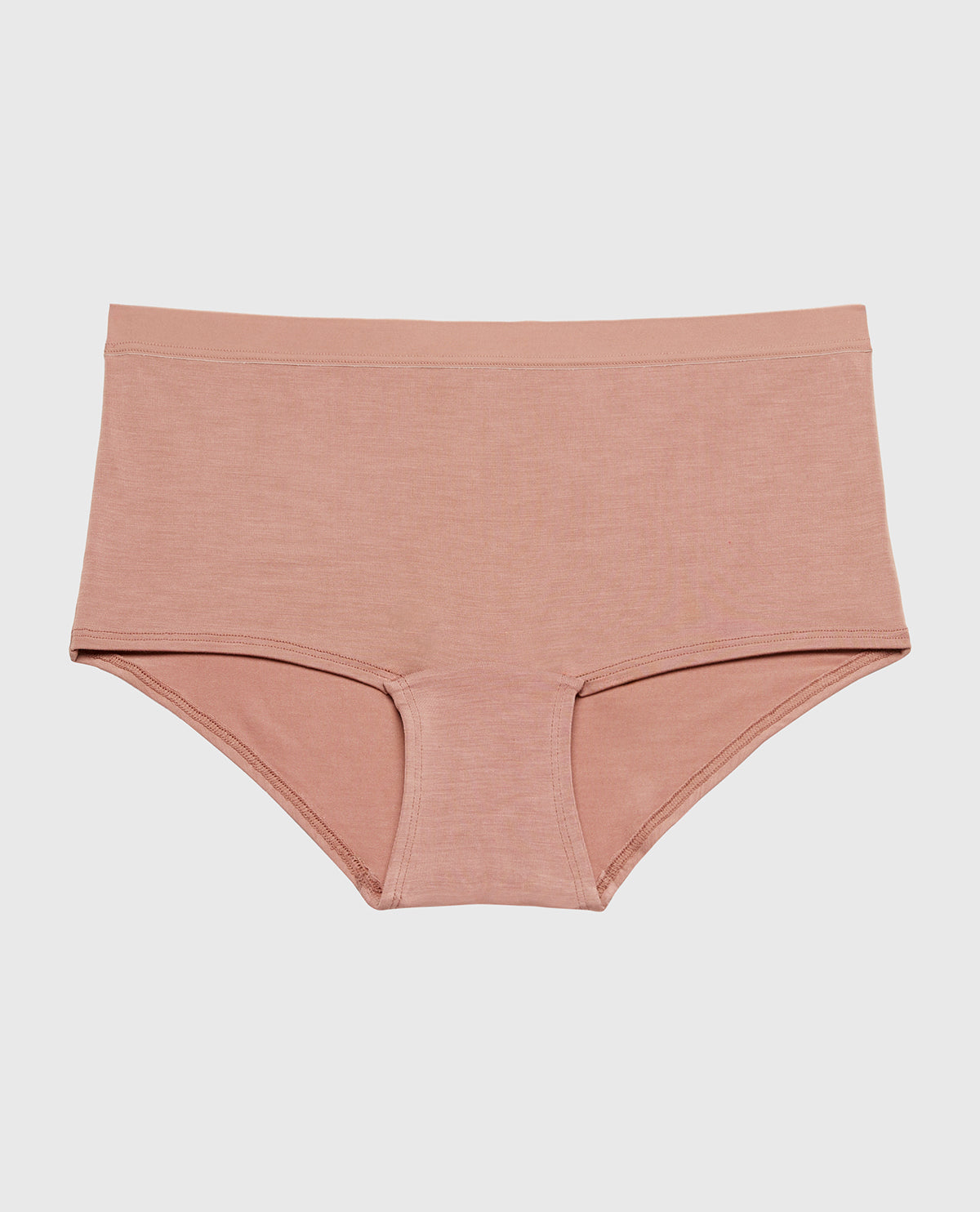 Boyshort Panty With Vanishing Trim in Deer