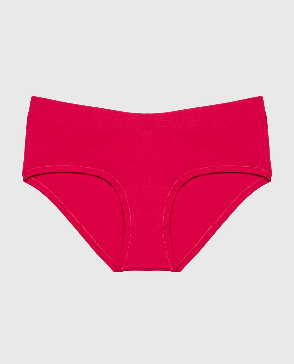 Hipster Wide Waist Cotton Panty in Passion Red