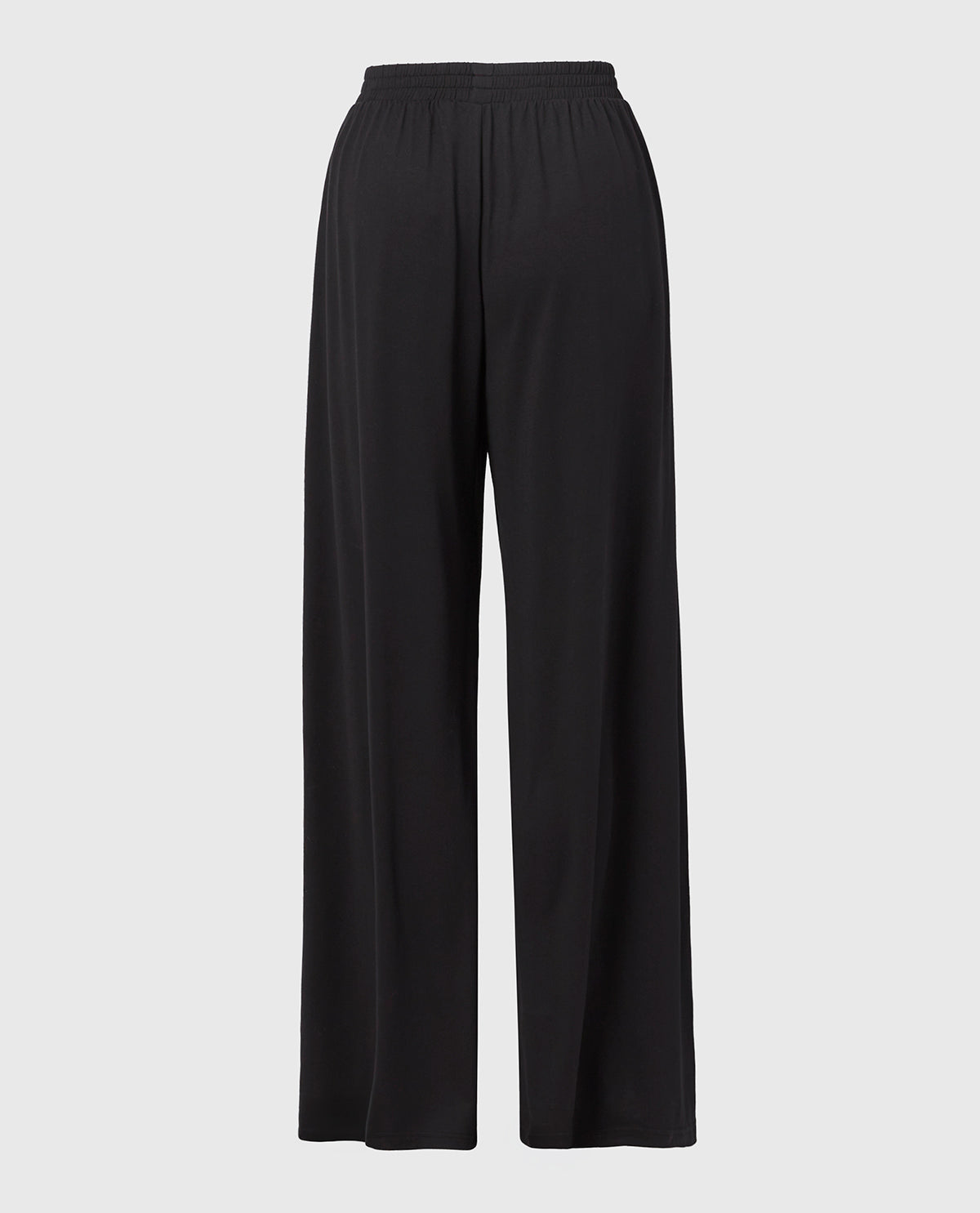 Casual Sleep Jersey Pants in Tuxedo Black