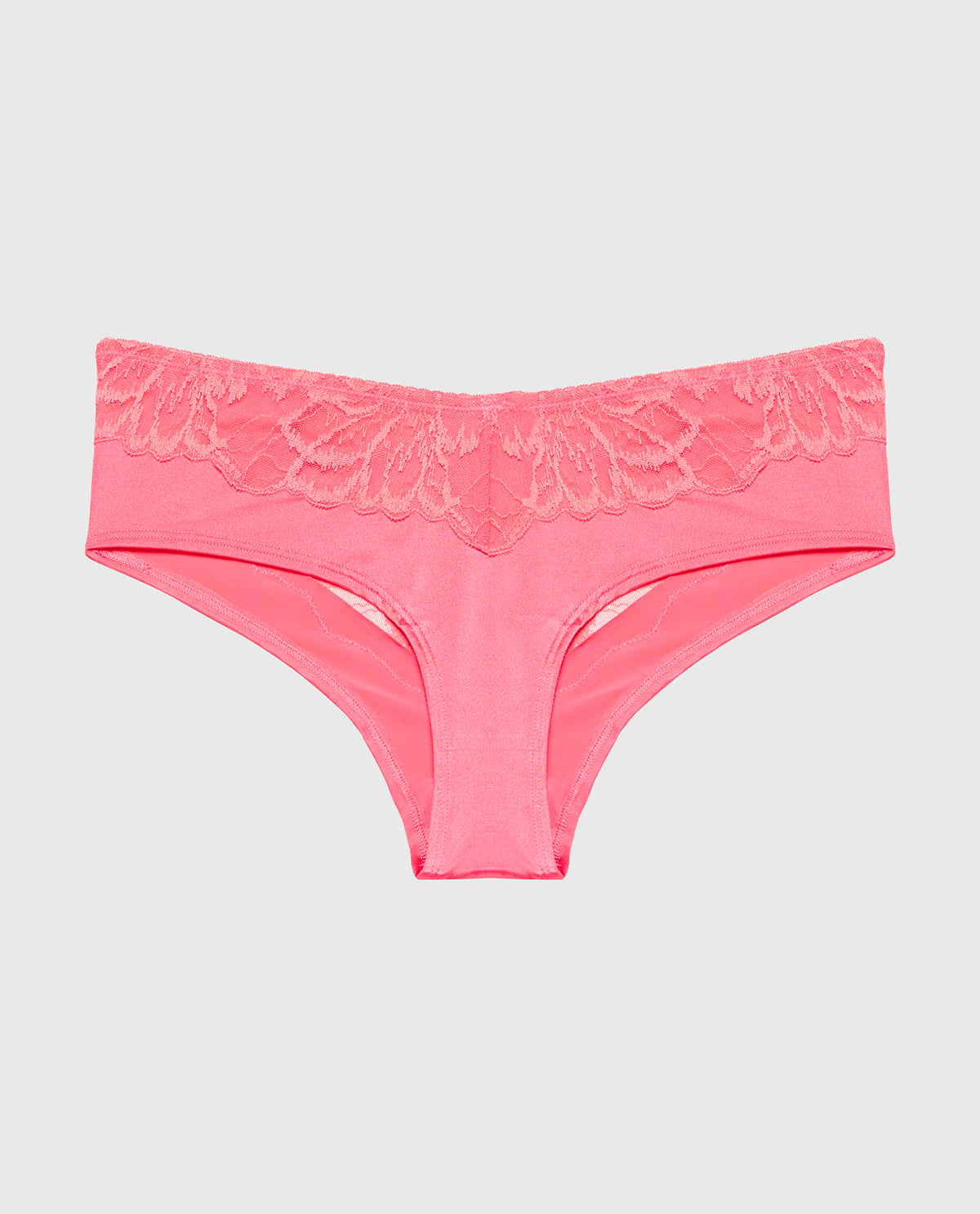 Diva Cheeky with Lush Lace in Lemonade Pink