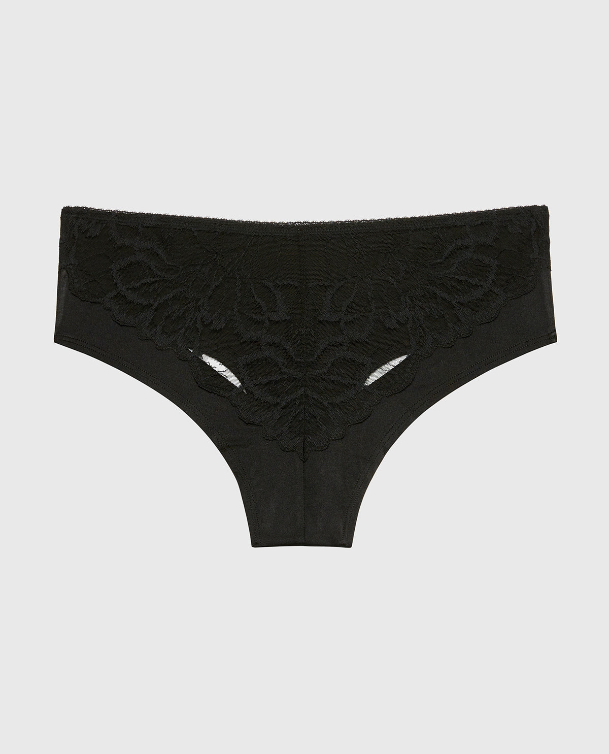Diva Cheeky with Lush Lace in Tuxedo Black