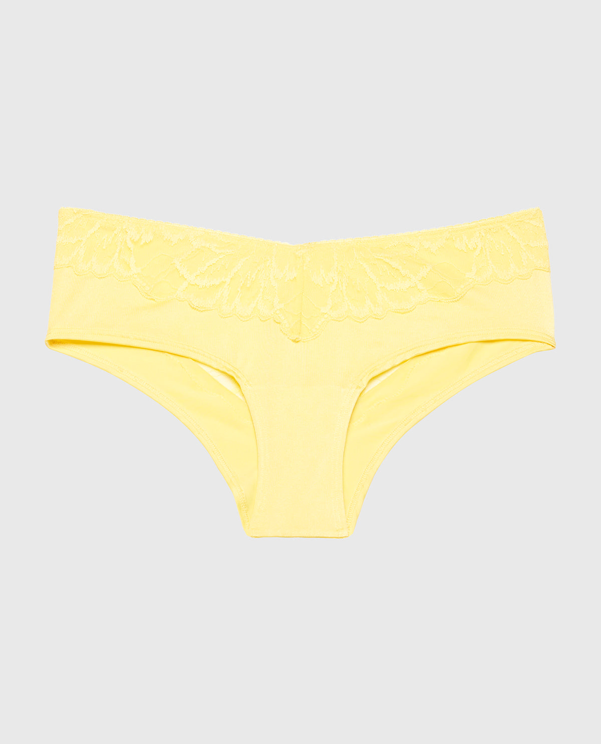 Diva Cheeky with Lush Lace in Pale Banana
