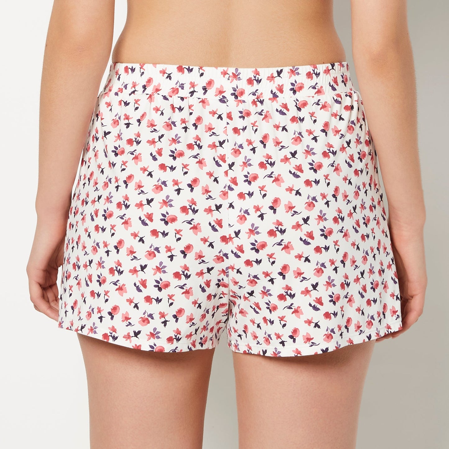 Casual Sleep Jersey Knit Short in Breezy Mid Floral