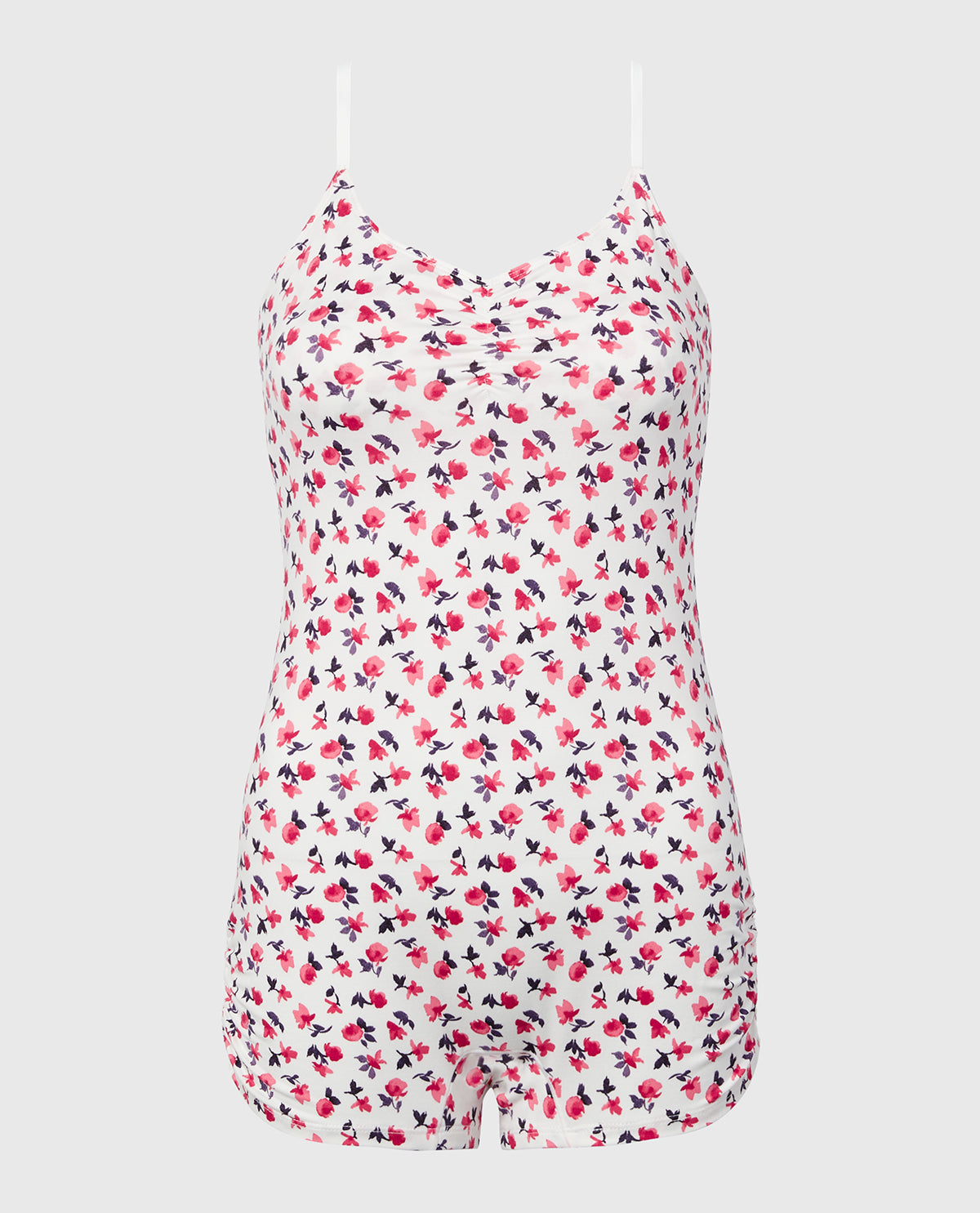 Casual Sleep Jersey Onesie in Breezy Mid Floral