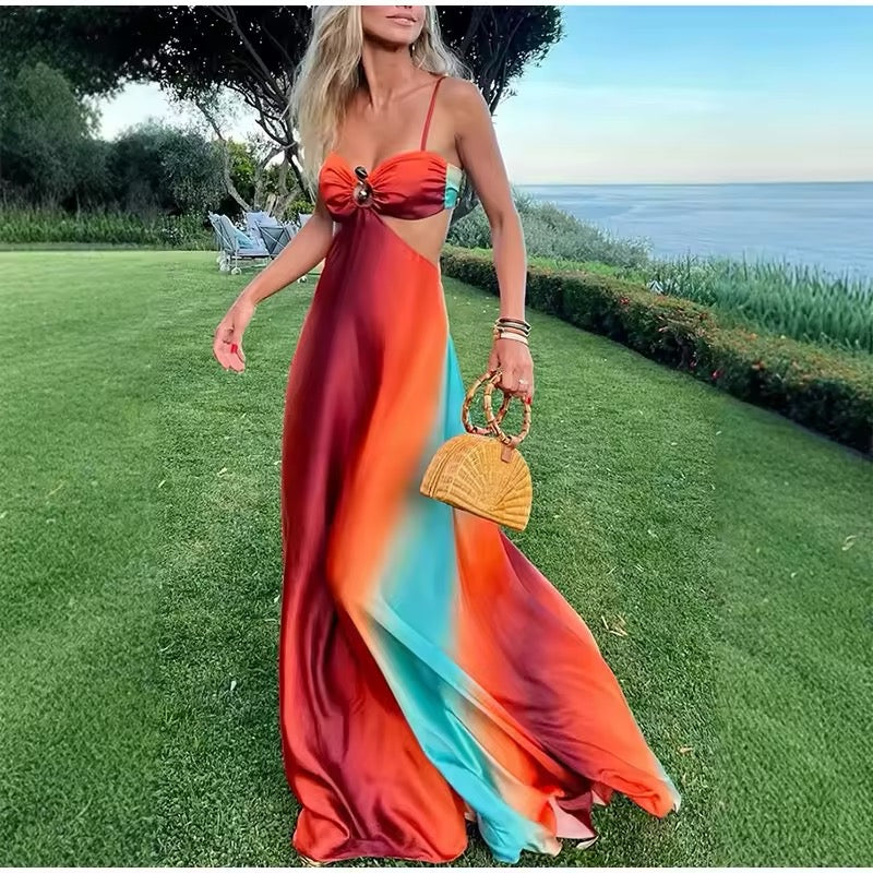 Summer Sunsets Maxi Dress