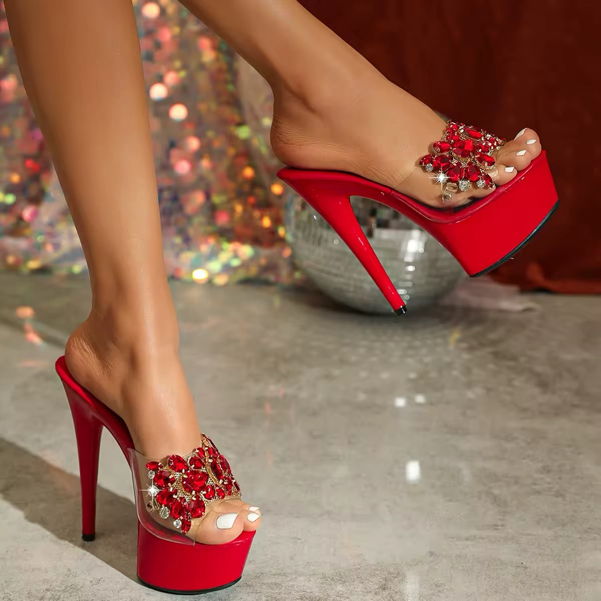 Ruby Heels – CATWALK COUTURE SHOP
