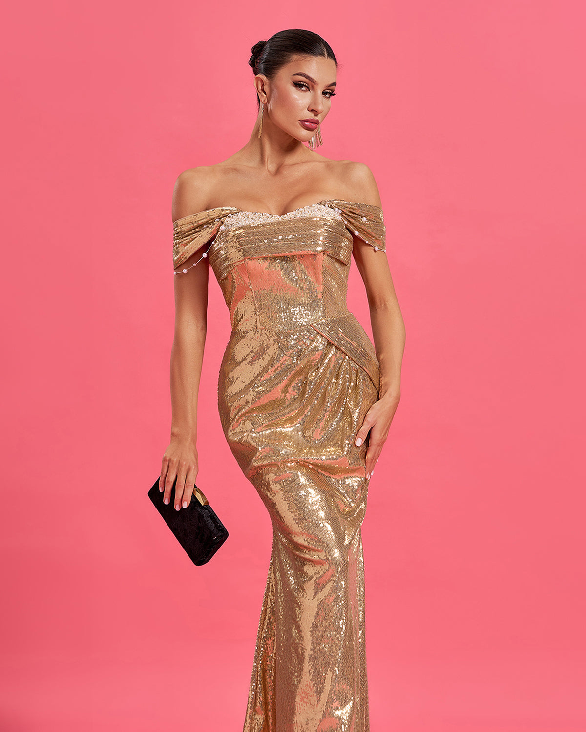 Golden Nights Gown