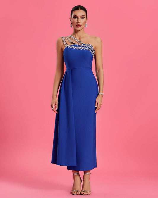 Taylor Royal Blue Maxi Dress