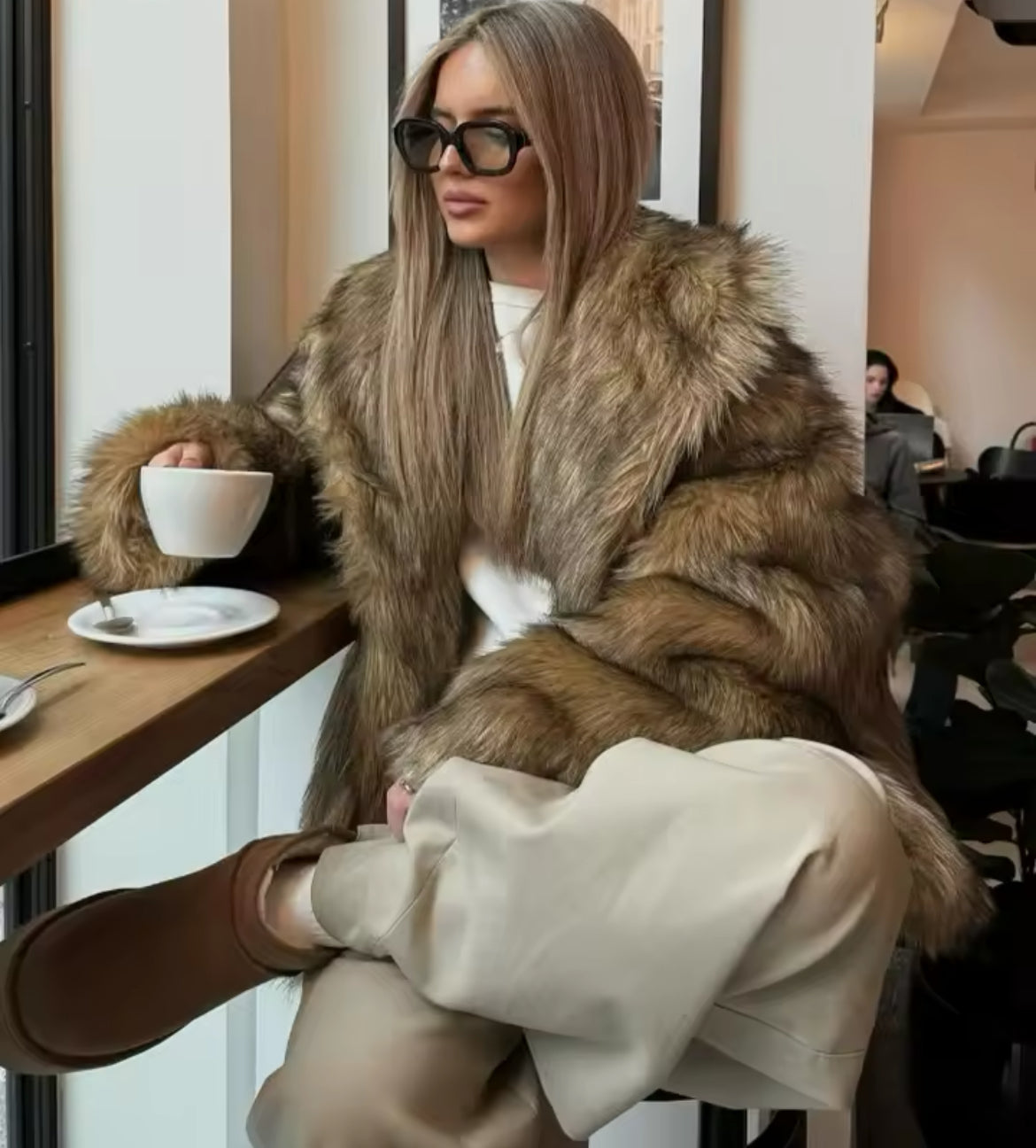 Hailey Faux Fur Winter Coat