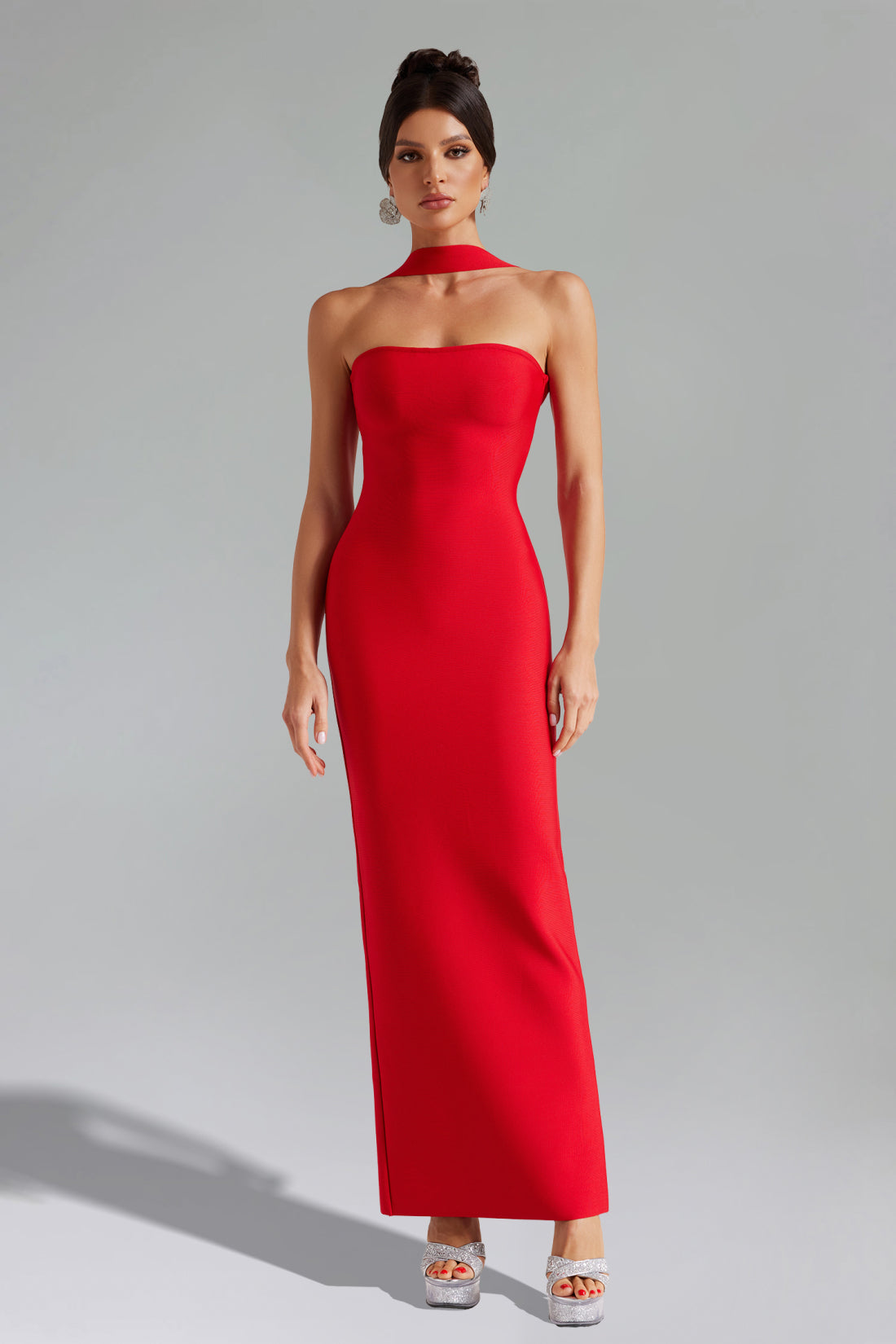 Rosemary Red Maxi Dress