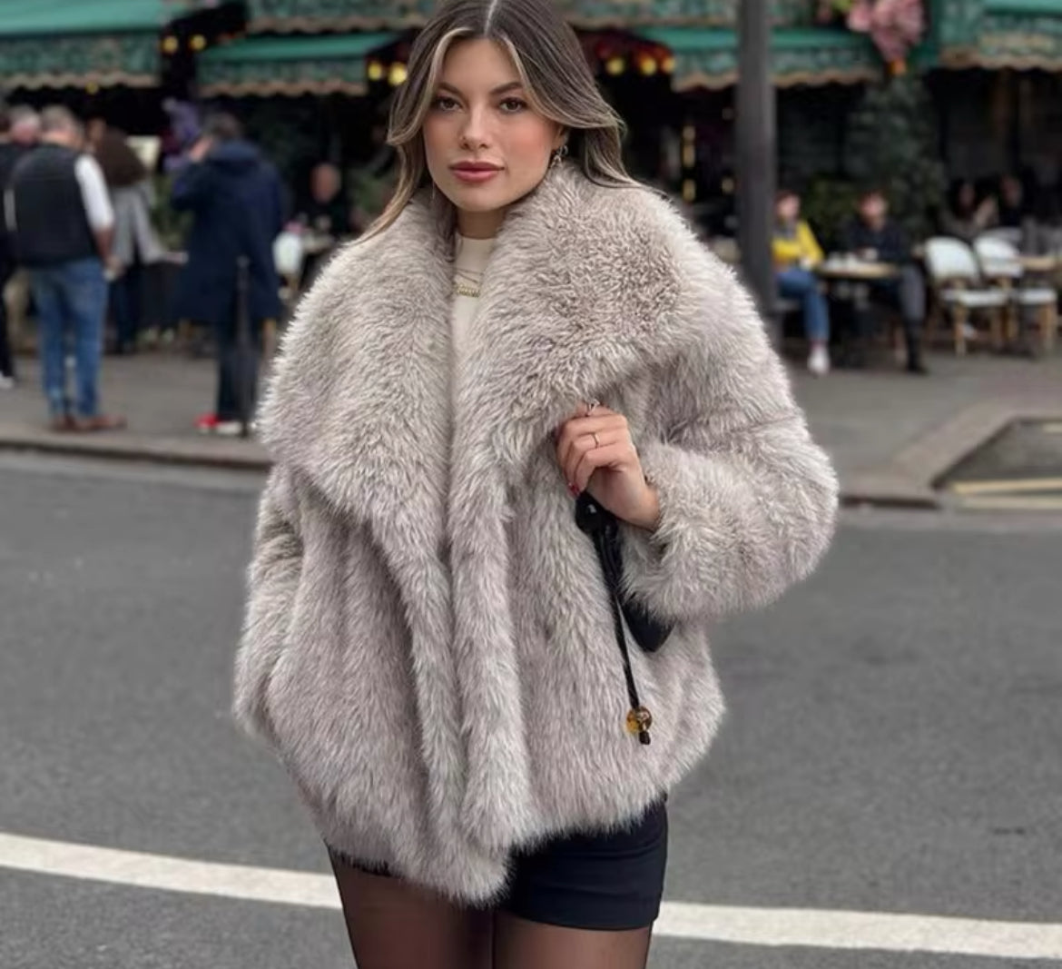 Vancouver Winter Faux Fur Coat