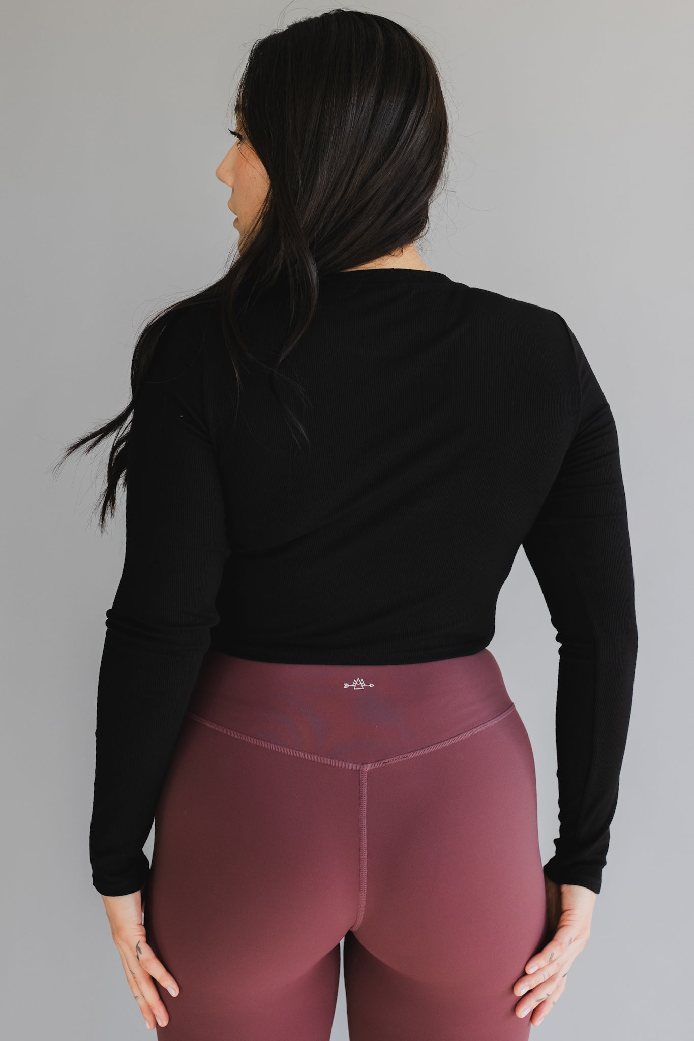 Ribbed Crew *Cropped