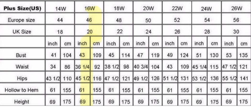 Dress resend size 16W USA / UK20