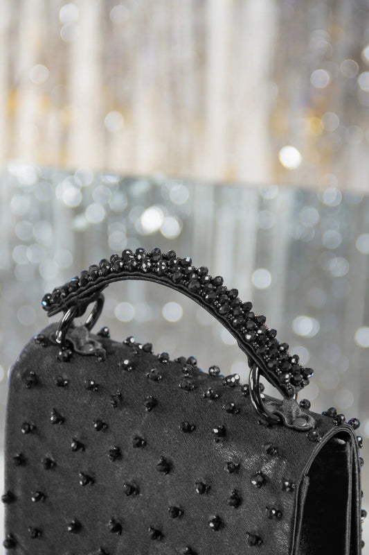KYRA BLACK CLUTCH