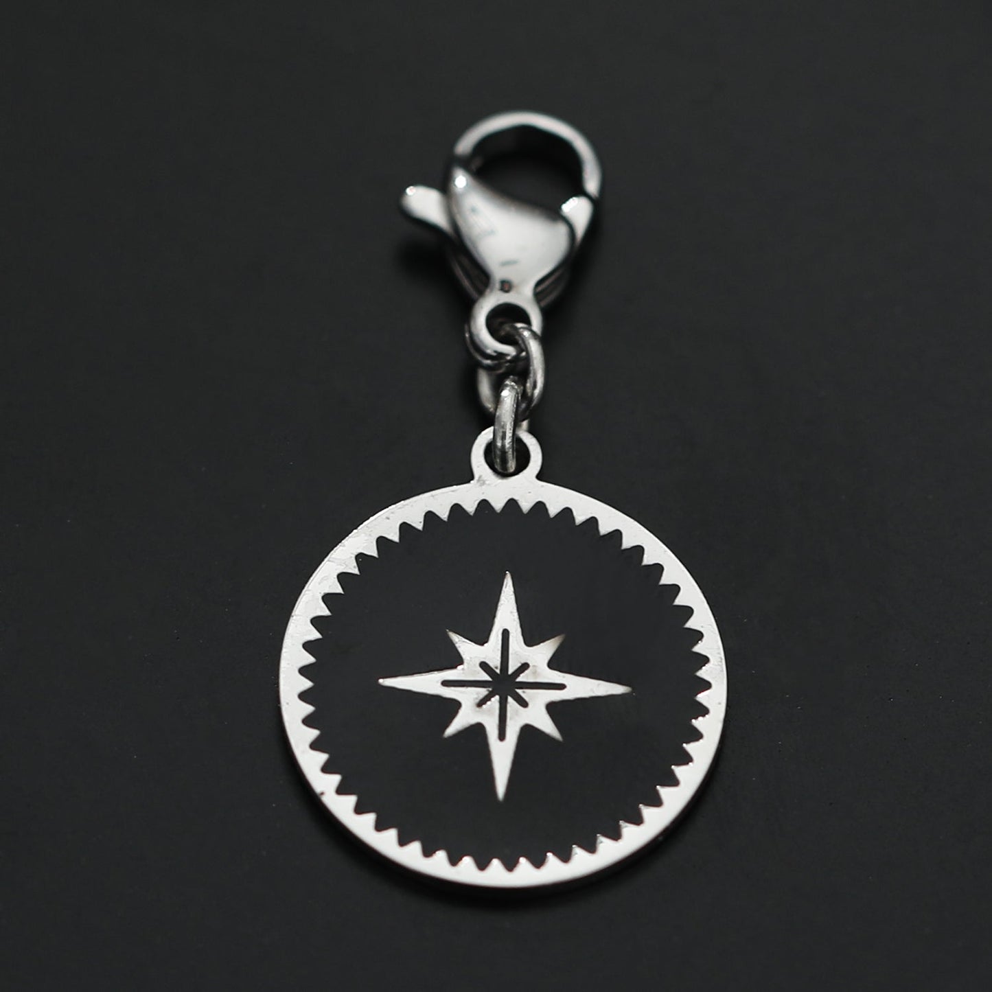 KAILA: Star Symbol Charm Silver