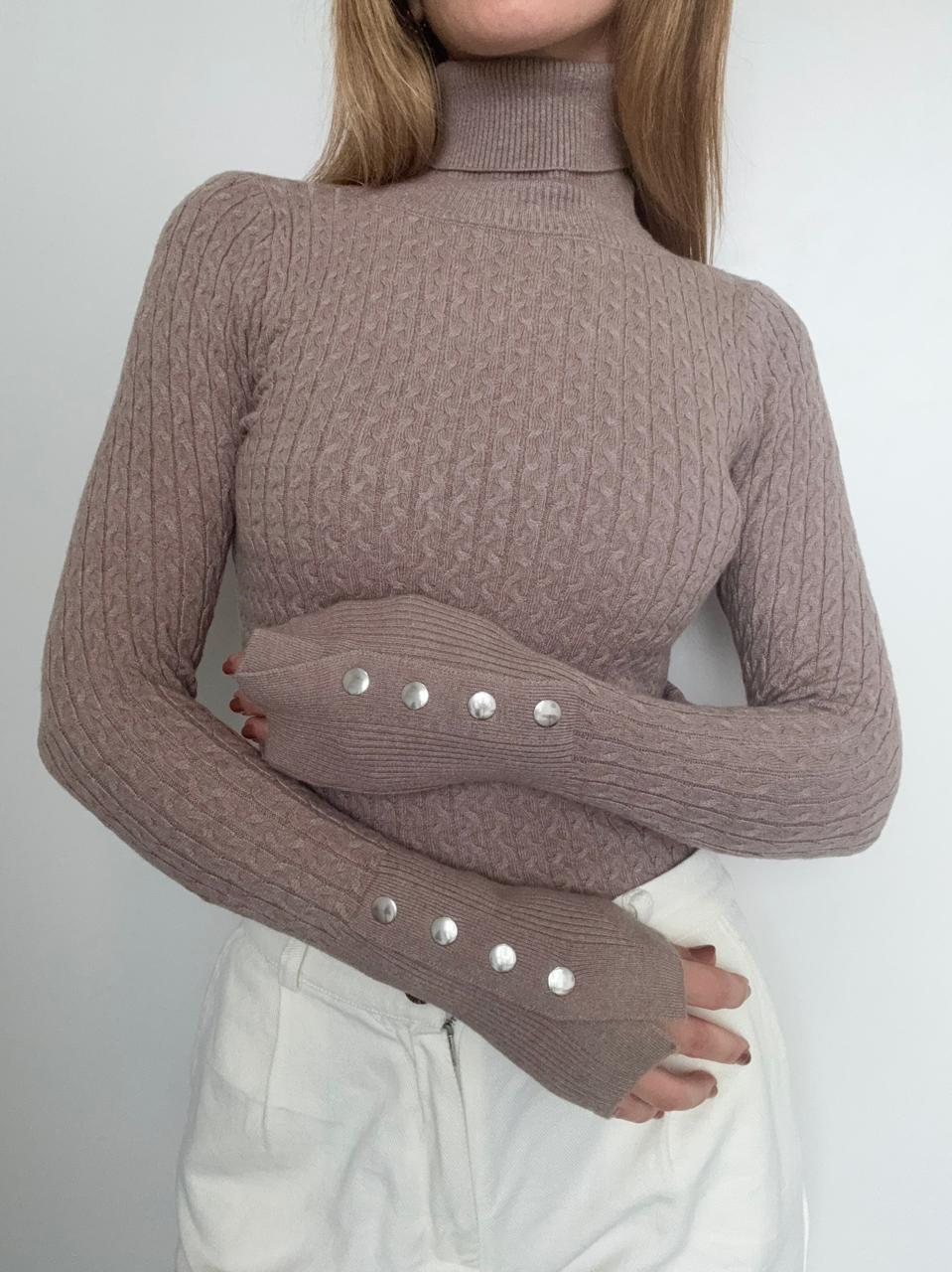 Turtleneck Top