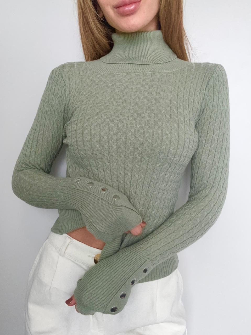 Turtleneck Top