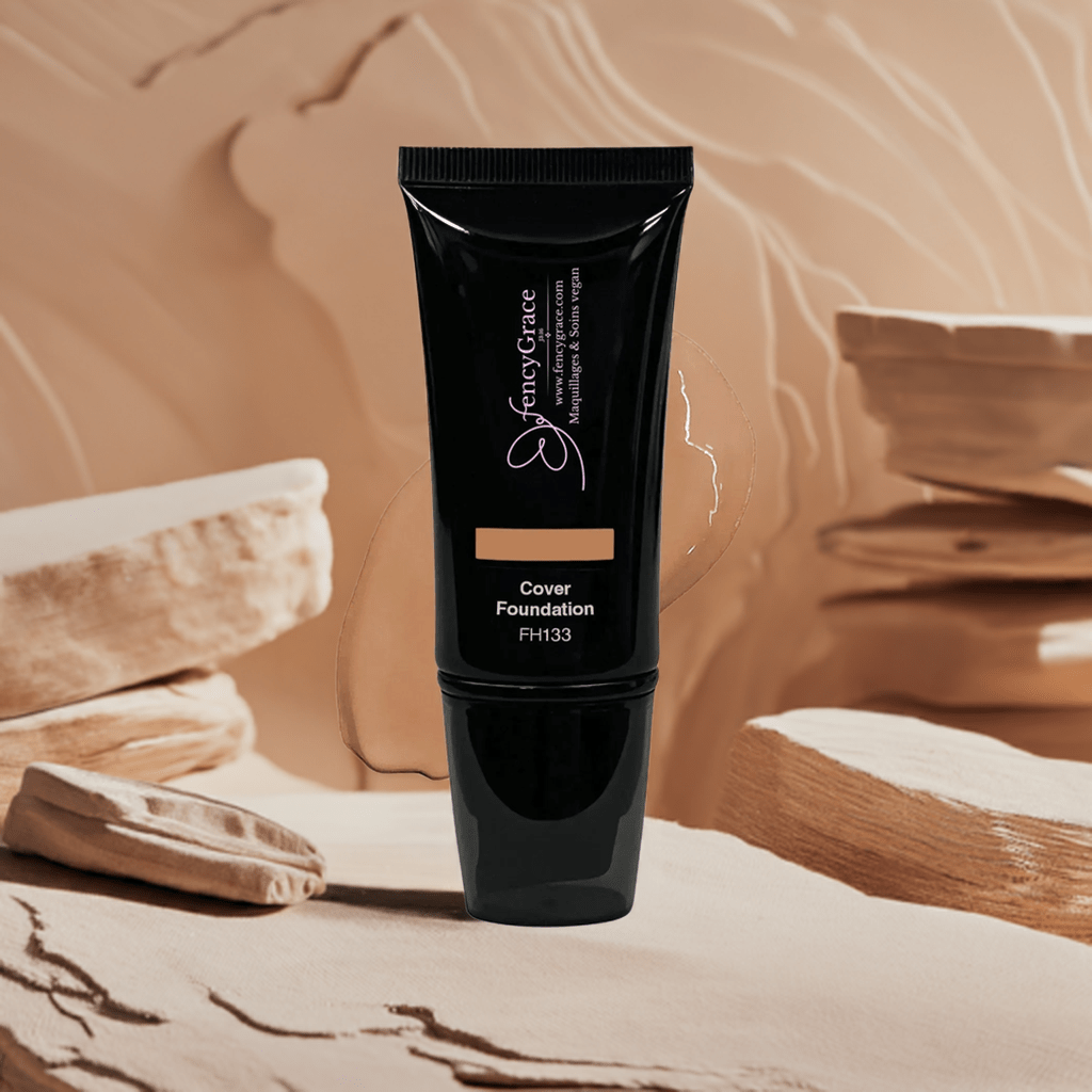Fond de Teint Vegan Dina 133 – Couvrance Totale | FencyGrace