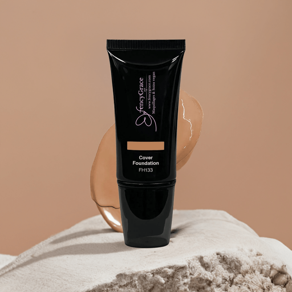 Fond de Teint Vegan Dina 133 – Couvrance Totale | FencyGrace