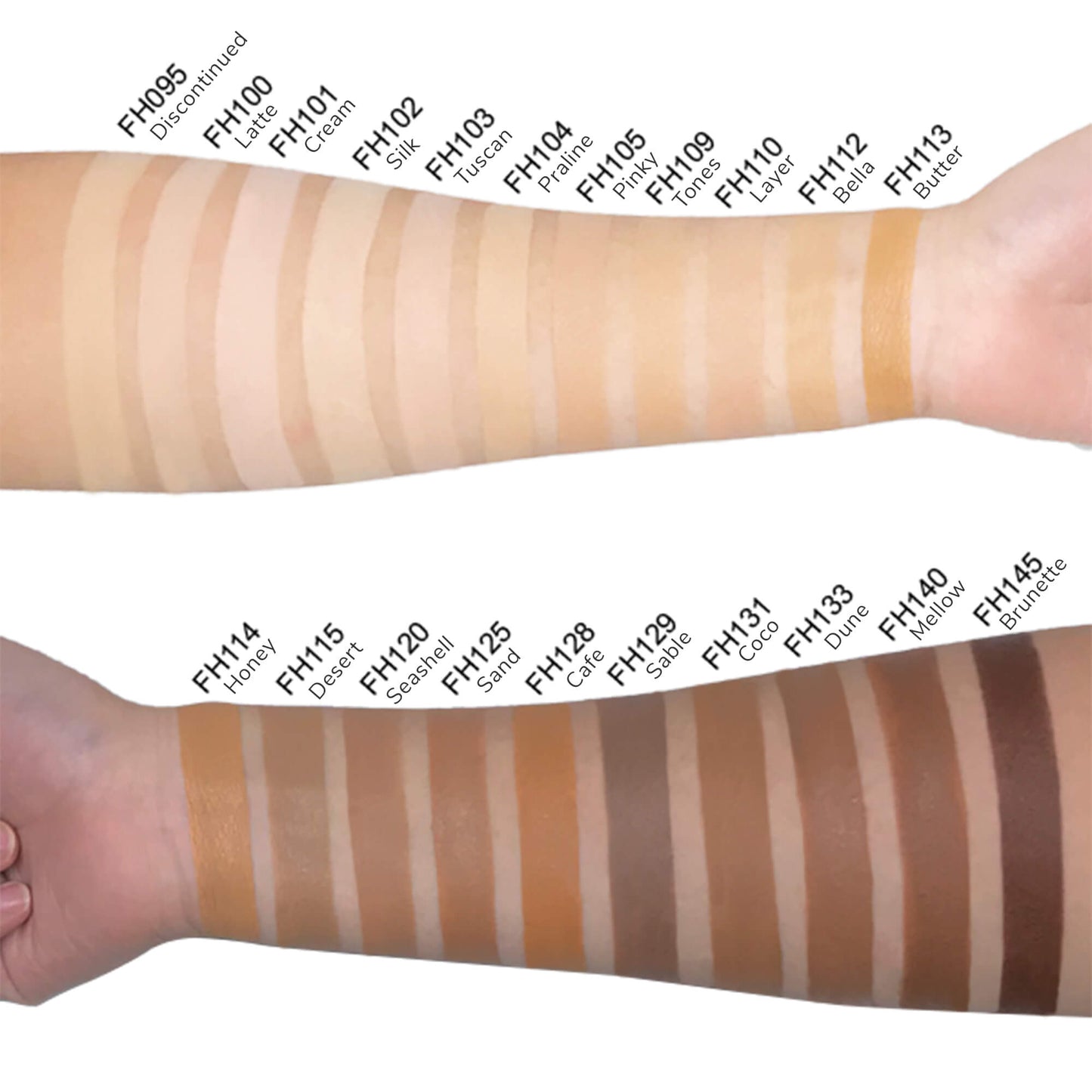Fond de Teint Vegan Dina 133 – Couvrance Totale | FencyGrace