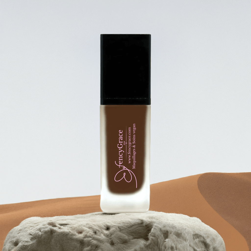 Fond de Teint Vegan Hydratant Esther 145 – Fini Lumineux | FencyGrace